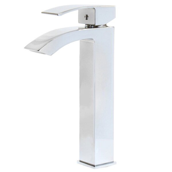 Novatto STEGER Modern Single Lever Vessel Faucet in Chrome GF-123CH - main